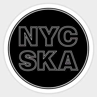 NYC SKA Sticker
